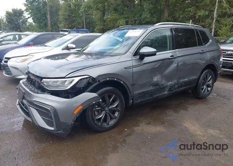 2022 Volkswagen Tiguan 2.0T Se z USA, uszkodzony, nr VIN 3VV2B7AX3NM067107